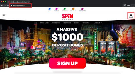 spin casino login - www.spincasino.com login